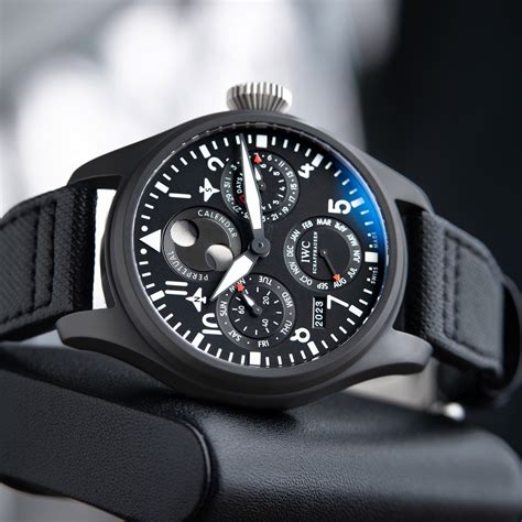 iwc perpetual calendar big pilot top gun